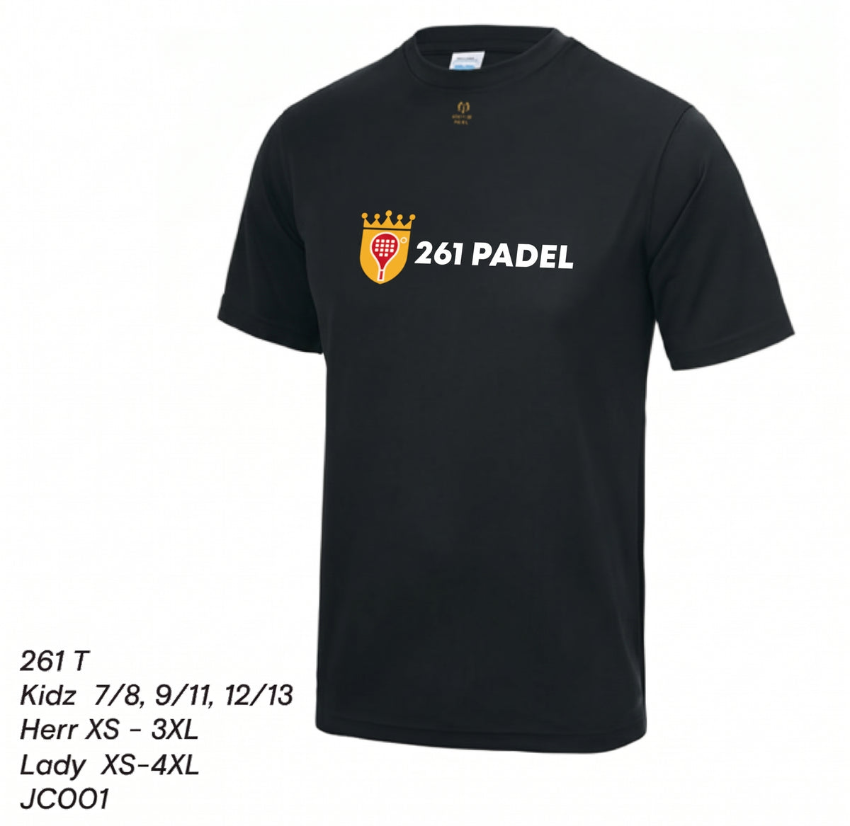 261 T-Shirt (valbart med namntryck)